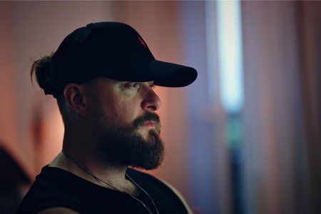 The same portrait under the Dark & Moody look.
